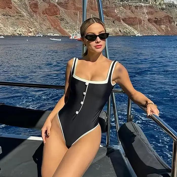 2025 pevné brazílske tangá Bikiny plavky ženy