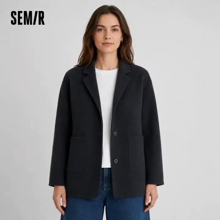 Semir Dvojstranná vesta s obsahom vlny pre ženy