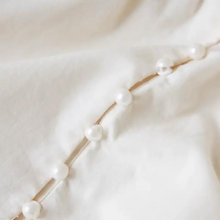 Chemise de nuit à manches courtes et longues pour femmes, robe de maison douce et simple pour filles, blanc clair de lune, mignon, doux, à la mode, été