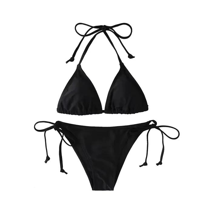 2-dielna súprava 2024 módne sexy plavky pre ženy Bikiny set Trojuholníkové