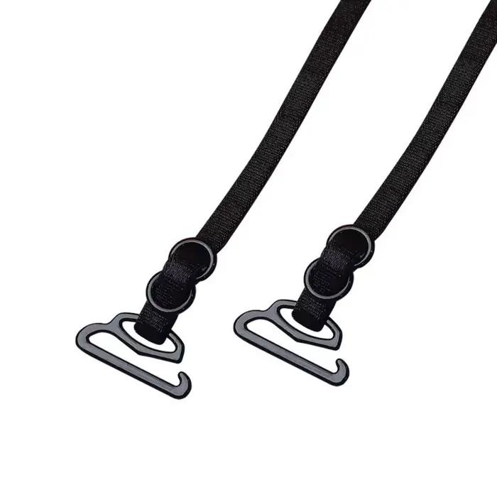 1 paire de bretelles fines antidérapantes pour soutien-gorge, bretelles ultra fines sans couture, bretelles élastiques réglables, bretelles invisibles pour soutien-gorge