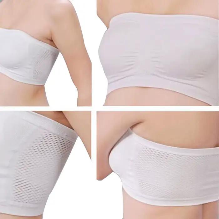 Soutien-gorge invisible sans bretelles pour femmes, sous-vêtement Sexy, push up, lingerie pour dames, respirant, court, bh