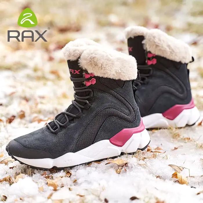 RAX – dámske zimné kožené čižmy s kožušinou