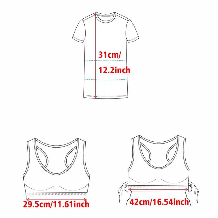 Soutien-gorge de sport respirant pour femmes, haut court sans couture, sans fil, confortable, Sexy, rembourré, soutien, Yoga, entraînement, sport