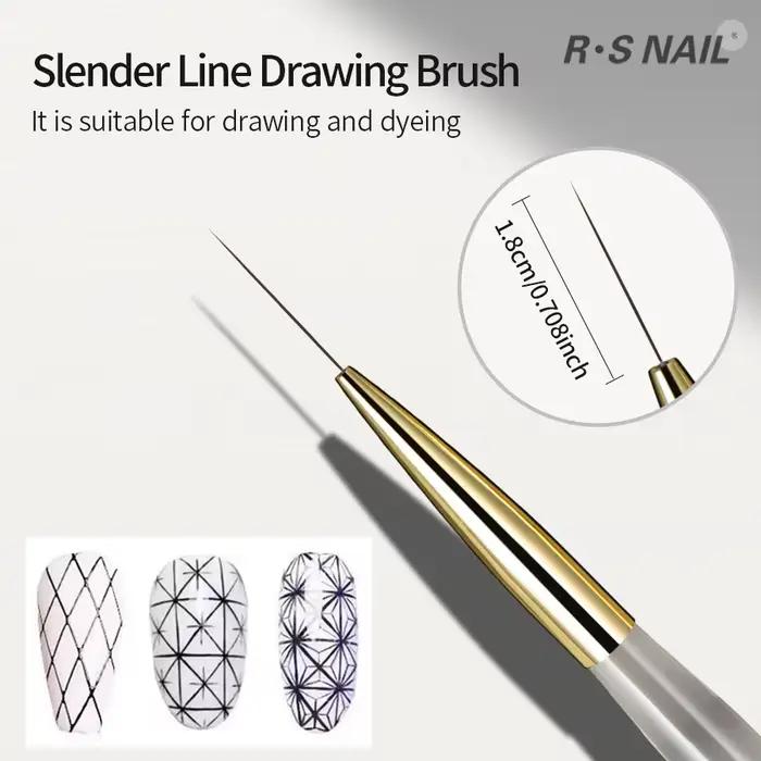 RSNACanon - Štetce na nechty pre nail art
