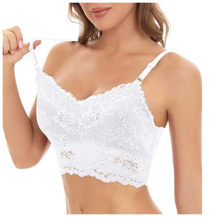 Soutien-gorge femme sans couture polyester avec appliques confortable pour toutes les occasions