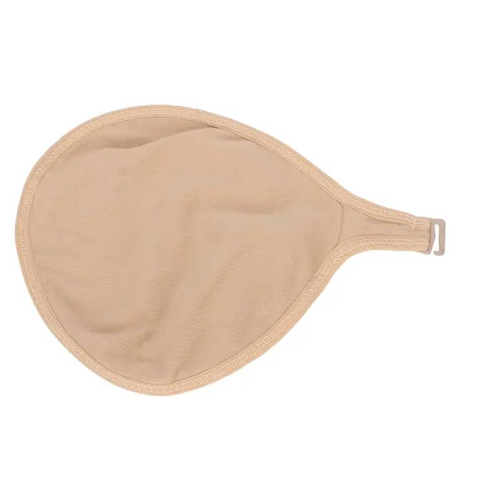 Poche de soutien-gorge en coton doux respirant, crochet portable, housse de manche de soutien-gorge pour magasins ou utilisation sur le côté droit
