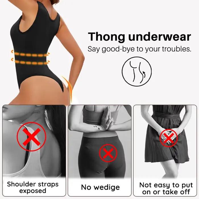 Body Shapewear sans couture pour femmes, string façonnant le corps, sculptant la poitrine, amincissant, larges bretelles, nouveau
