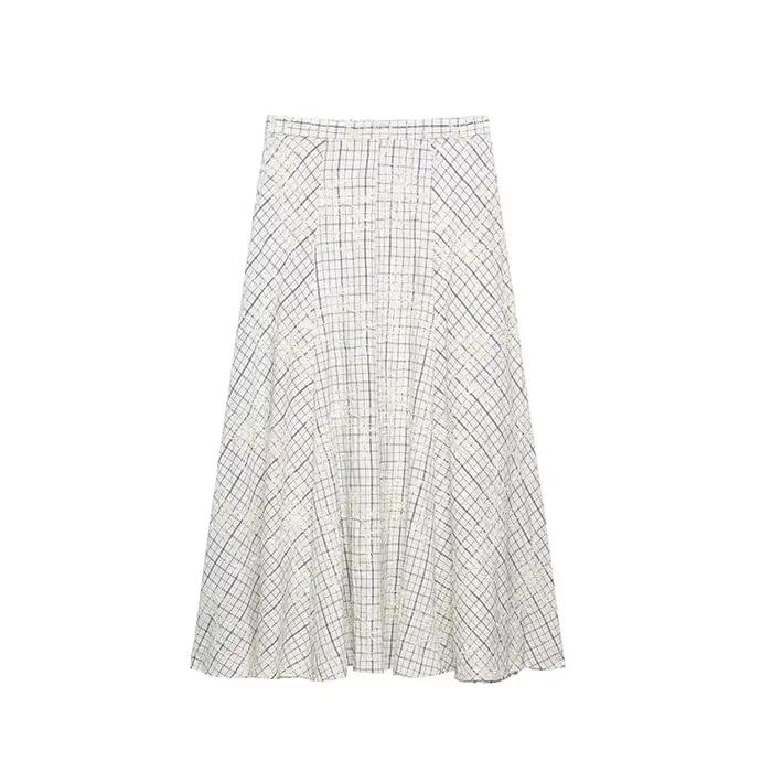 Ensemble blouson brodé et robe midi en forme de trapèze style Y2K pour femmes printemps été occassions spéciales
