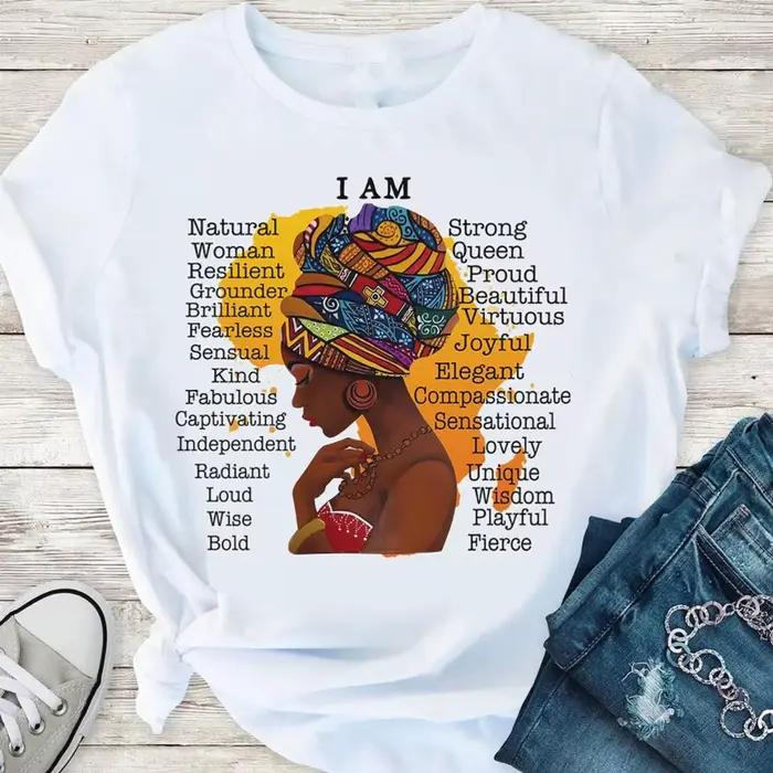 Magické tričko Black Girl