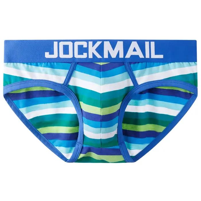 Sous-vêtements de soirée pour Gay et lesbiennes, Boxer confortable à rayures, slip de bain sexy pour hommes, culotte bikini, sangles jockstrap