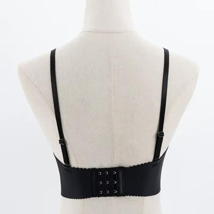 1 paire de bretelles de soutien-gorge antidérapantes pour femmes, 1.1cm de largeur, lingerie pour femmes, bretelles élastiques doubles pour soutien-gorge, accessoires pour soutien-gorge