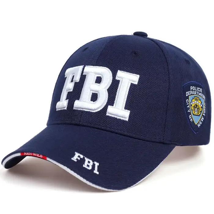 Kanye FBI písmená módne bejzbalové čiapky pre mužov ženy žena muž Športové šiltovky