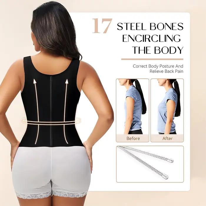 Corset d'entraînement de taille pour femmes, contrôle du ventre, Sport, entraînement, modelant le corps, gilet désossé en acier, surbuste, haut Bustier