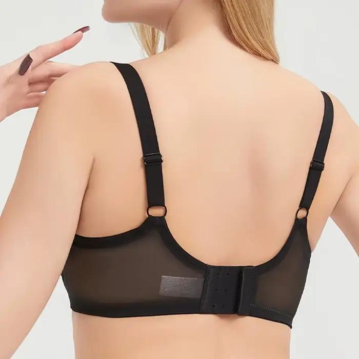 Soutien-gorge minimiseur grande taille pour femme, couverture complète, armatures non rembourrées, respirant, lingerie grande taille, 34, 36, 38, 40, 42 esse, E, F, G, H