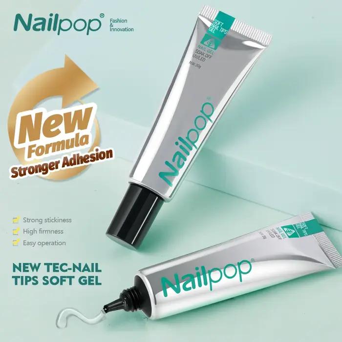 Nailpop Pro mäkké nechty tipy Gélové lepidlo 20g