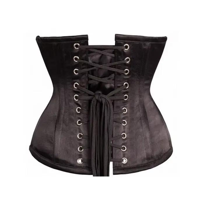Nouveau sablier acier désossé corset sexy à lacets sous le buste Bustier ceinture corps Shapers minceur taille formateur 8920