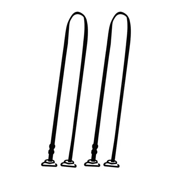 1 paire de bretelles fines antidérapantes pour soutien-gorge, bretelles ultra fines sans couture, bretelles élastiques réglables, bretelles invisibles pour soutien-gorge