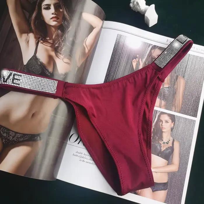 Culotte String Taille Basse LISCN En Soie Glacée Avec Motif Léopard Pour Jeunes Femmes Occasions Spéciales