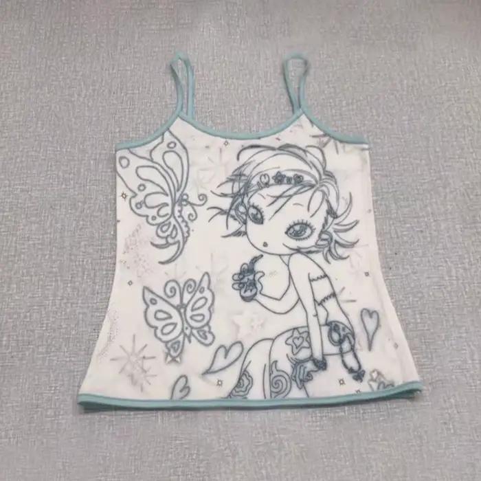 Karr233 Y2k Aesthetics Cami Top