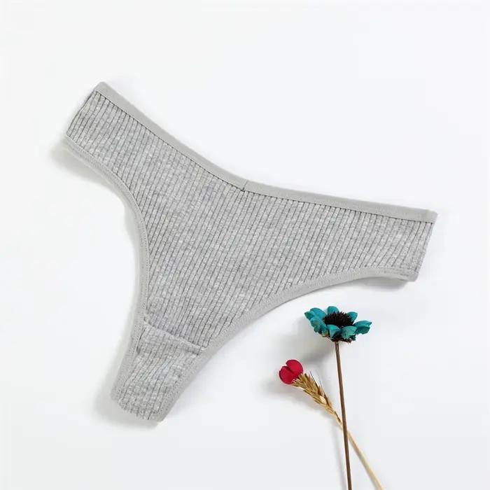 Femmes sous-vêtements XL grande taille coton culottes tongs Sexy dames taille basse solide sans couture g-strings sous-vêtements pour le sexe nouveau chaud