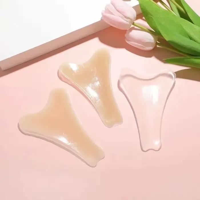 1 Pièce Culotte Invisible Dissimulatrice en Silicone Réutilisable pour Maillot de Bain, Sous-vêtements, Leggings, Anti-Effet Camel Toe, Autocollante