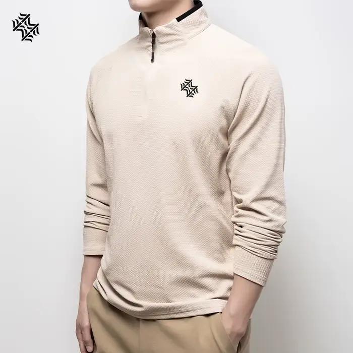 Chemise SENBWL en polyester et spandex pour homme, style sportif, élégant, résistant aux conditions extérieures, idéal pour les activités quotidiennes et les occasions spéciales
