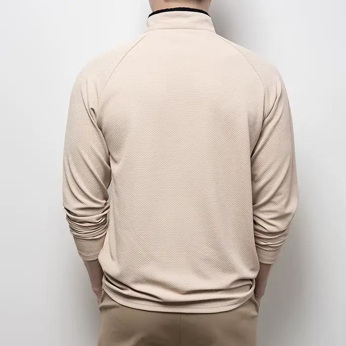 Chemise SENBWL en polyester et spandex pour homme, style sportif, élégant, résistant aux conditions extérieures, idéal pour les activités quotidiennes et les occasions spéciales
