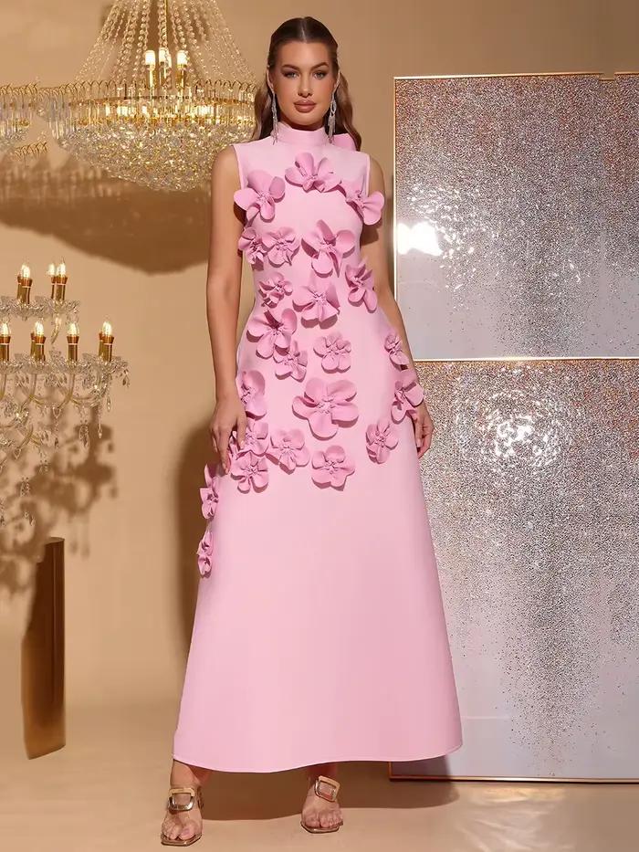 Modphy Patchwork Aplikácie šaty pre ženy s golierom bez rukávov s vysokým pásom elegantné zošívané so šnurovaním dámske