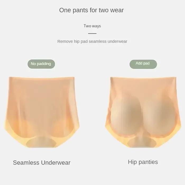Été sans couture Bodyshaper culotte Silicone hanche et soulève les fesses coussinets Push Up slips gros cul Bum Lifter Sexy fesses Lingerie