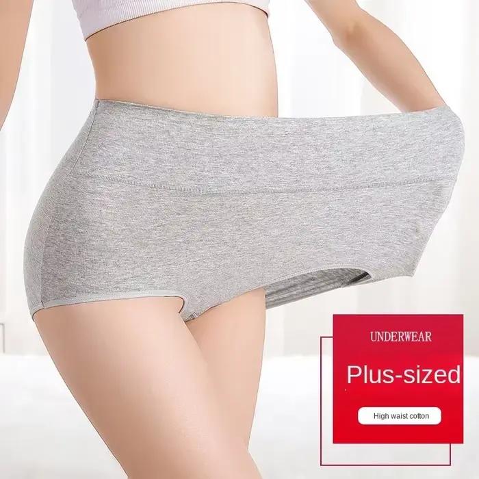 4 pièces/lot taille haute sous-vêtements coton culottes femmes corps mince sous-vêtements abdominaux grande taille filles slips femme Lingerie Shaper