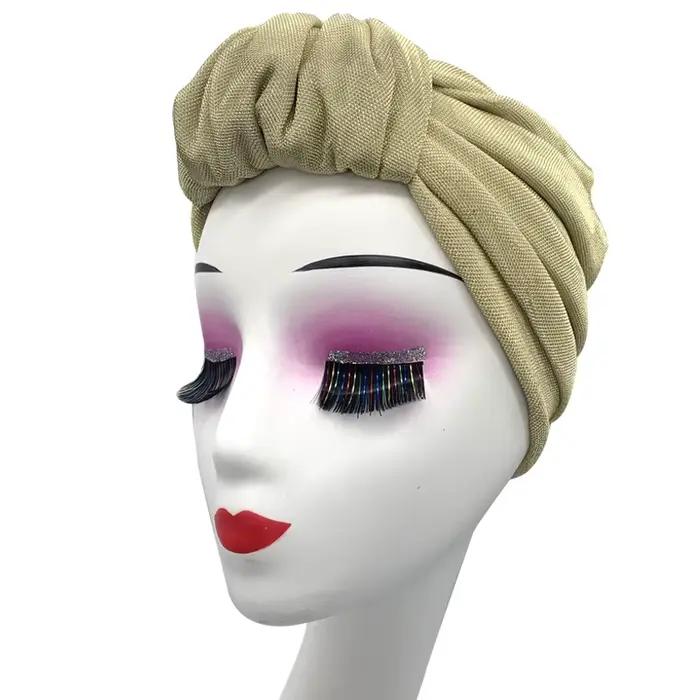 Francúzsky turbanový klobúk s volánmi pre ženy