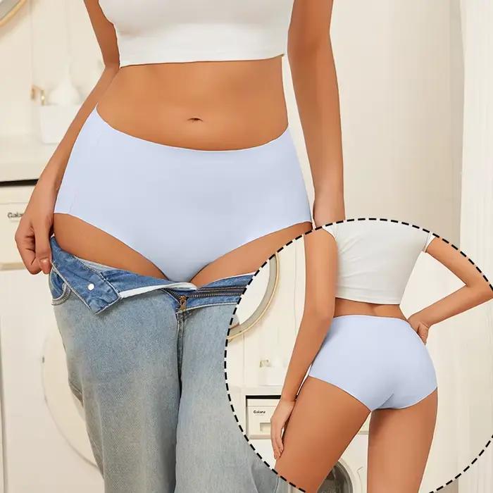 FINETOO Sexy bezšvové pohodlné jemné intímne dámske nohavičky ženy