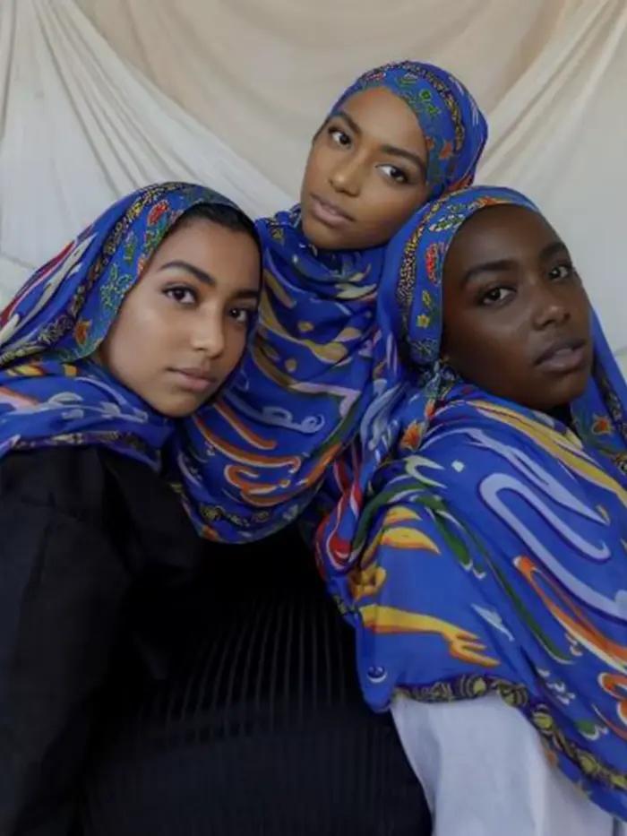 1 kus Ramadánový hidžáb s leopardím vzorom