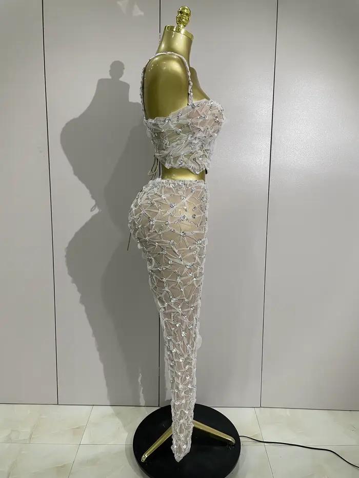 Dvojdielna sexy čipková súprava pre ženy