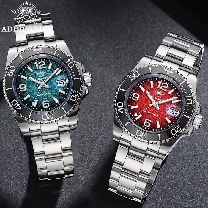 ADDIESDIVE 2025 Nové pánske potápačské hodinky 41mm quartzové náramkové