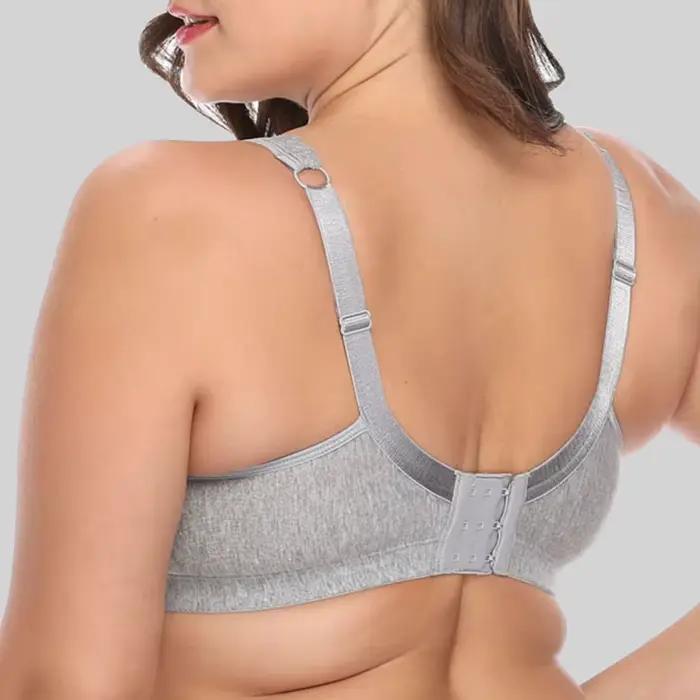 Soutiens-gorge pour femmes sans fil couverture complète soutiens-gorge soutien Lingerie T-shirt soutien-gorge BH hauts grande taille B C D DD E F G tasse