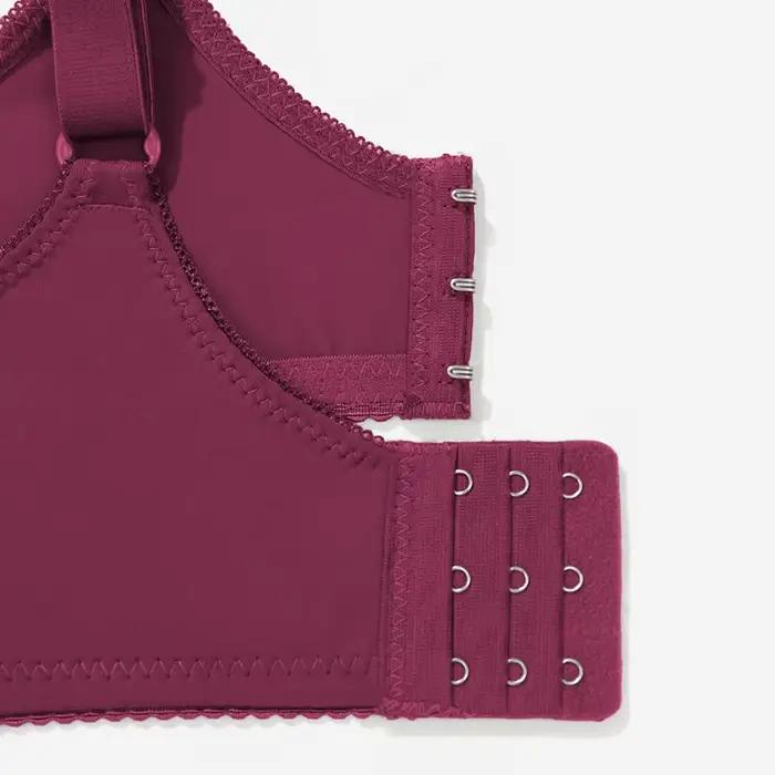 BEAUWEAR podprsenka s kosticami pre veľké prsia žena hladká veľká veľkosť podprsenky pre ženy tenká spodná bielizeň bez podšívky 0XL-5XL
