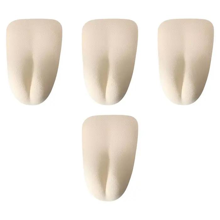 4x Cache-cameltoe réutilisable, couvre-cameltoe sans couture, cache-cameltoe pour leggings, culottes, maillots de bain, yoga, cosplay