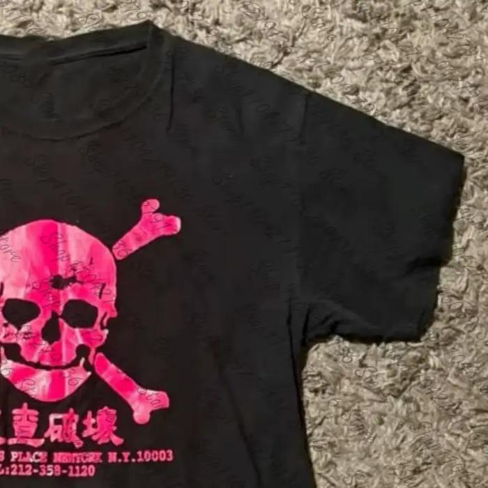 Dámske tričko Vintage Y2K 2000s Anime Milé Neformálne Potlač Emo Streetwear Gotické Harajuku Estetické Grafické
