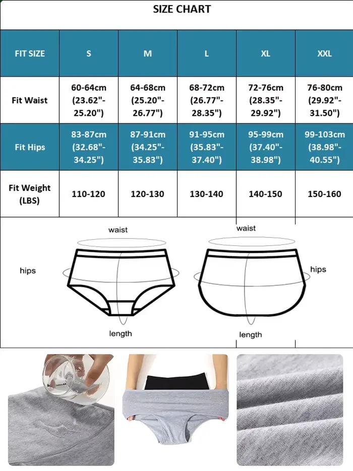1 pièces Sexy étanche culotte menstruelle pantalon physiologique taille haute femmes sous-vêtements période confortable imperméable slips