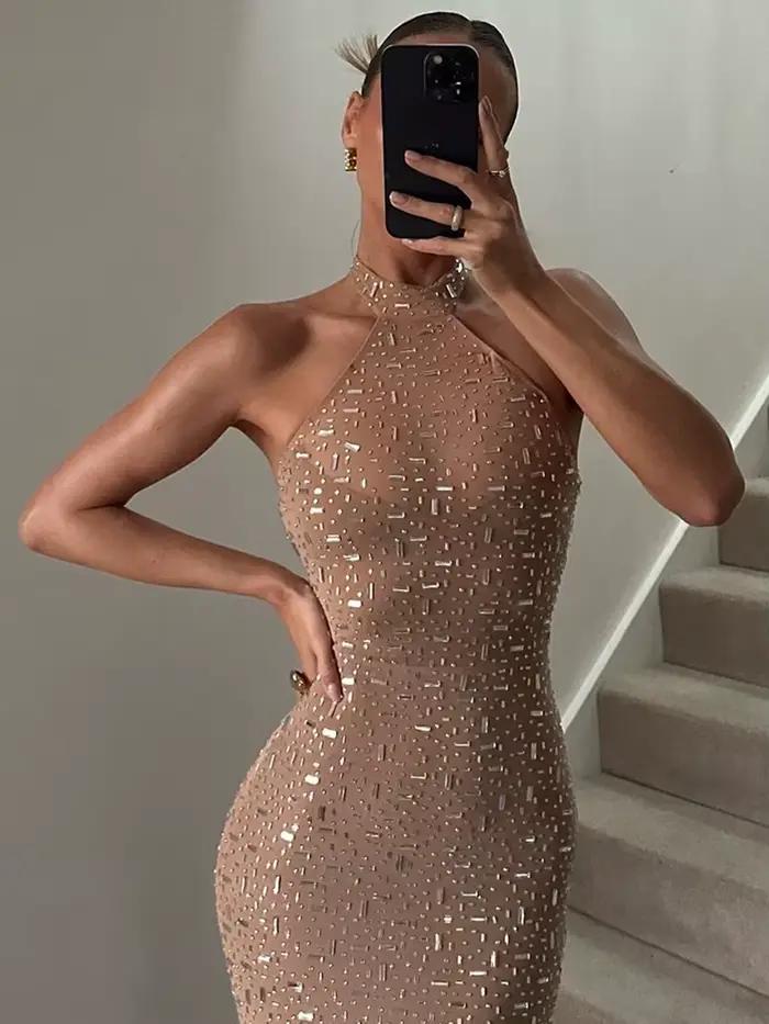 Sexy večerné šaty Kliou pre ženy