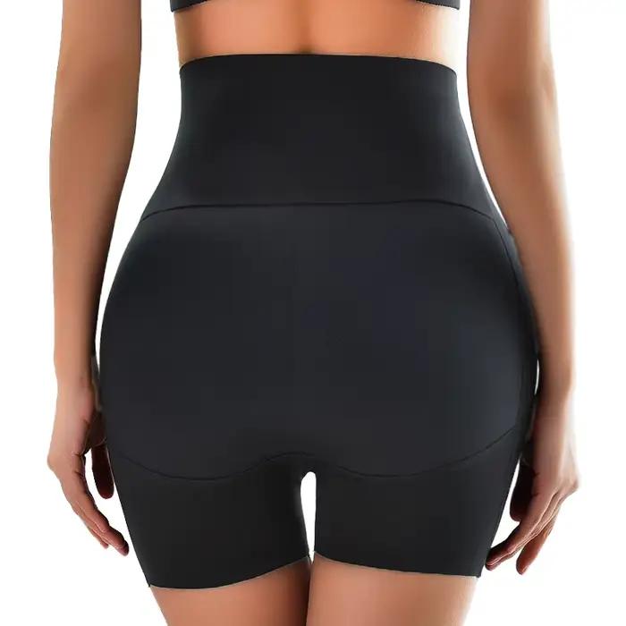 Femmes Sexy taille haute corps Shaper bout à bout rembourré rehausseur de hanche Shapewear ventre contrôle culotte faux cul Shorts