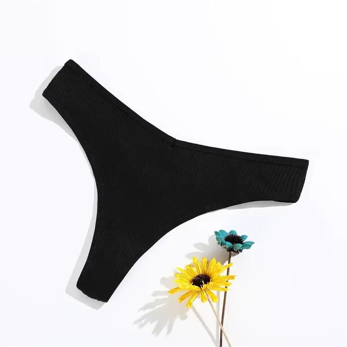 Femmes sous-vêtements XL grande taille coton culottes tongs Sexy dames taille basse solide sans couture g-strings sous-vêtements pour le sexe nouveau chaud