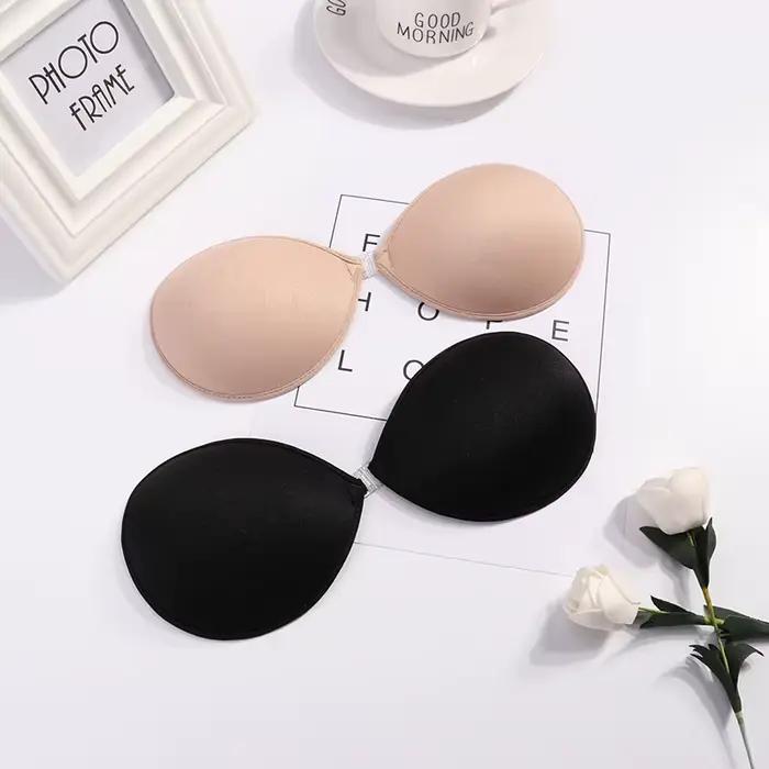 Neviditeľná silikónová push-up podprsenka bez ramienok