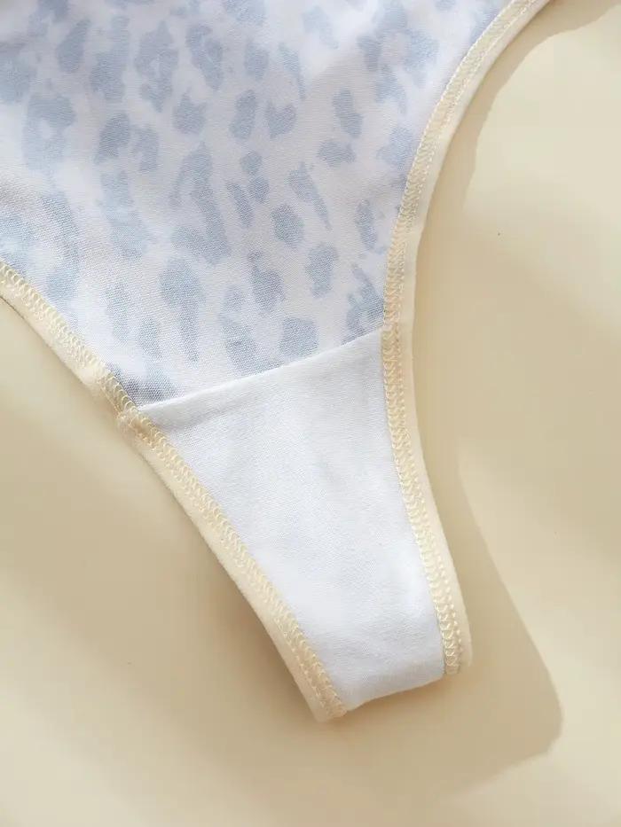 5 leopardových tangáčov pre ženy, pohodlné a všestranné