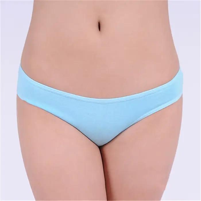 Sexy bavlnené trojuholníkové nohavičky pre ženy, bikiny, sada 3 kusov
