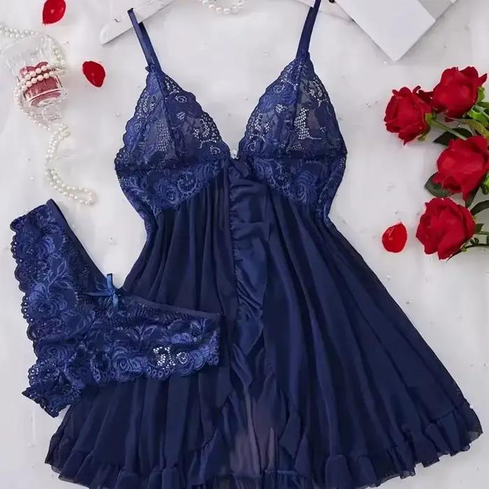 Červený sexy lingerie set