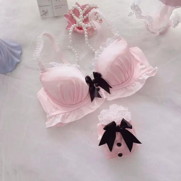 Lolita podprsenkový set s jemnou mašľou