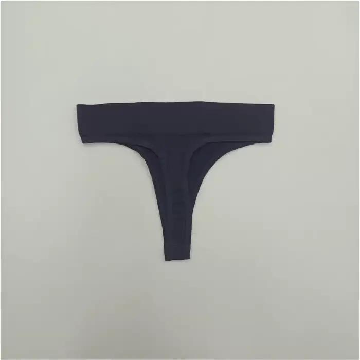 Culotte G-string en polyester et elasthanne grande hauteur pour femmes élégance et confort quotidien
